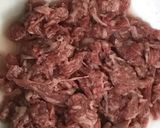 とろ〜りなトマトと玉ねぎと牛肉のスープ作り方3写真