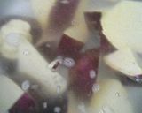 さつまいもと肉団子の甘煮作り方3写真