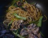 小松菜の上海風焼きそば♪作り方5写真