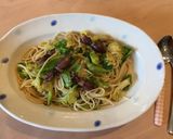 春キャベツとホタルイカのバター醤油パスタ作り方5写真