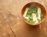 味噌漉しがポイント麦みそで美味しいみそ汁作り方7写真