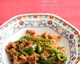 ピーマンと豚肉でできるおいしい中華炒め作り方5写真