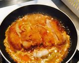 一人暮らしの自炊カツ丼作り方8写真