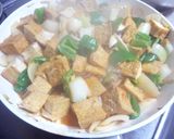 ご飯が進む☺　厚揚げのケチャップ煮作り方5写真