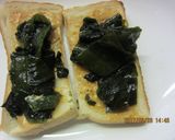 春のわかめト-スト作り方3写真
