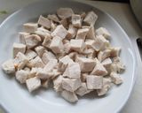 鶏むね肉と野菜のチョップドサラダ作り方3写真