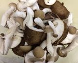 きのこのバター炒め作り方1写真