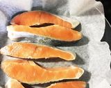 塩シャケの蒸し煮作り方1写真