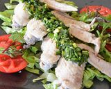 鶏手羽先の“にら醤油”がけ♪作り方5写真