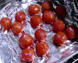 小さな焼きトマトのサラダ作り方1写真