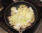 ごはんによくあう♪鶏白菜の中華風みそ炒め作り方2写真