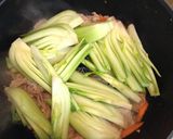 チンゲン菜と豚肉の中華炒め作り方8写真