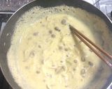 油揚げとほうれん草の濃厚クリームパスタ作り方12写真