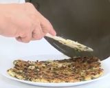 チヂミ風カリカリ焼き飯作り方10写真