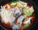 美味しい♪タラとキャベツのトマト鍋作り方5写真
