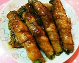菜の花を食べよう！豚バラ巻き♡作り方6写真