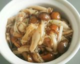 万能常備菜!たっぷりきのこの梅ジソなめ茸作り方7写真