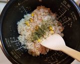 超簡単！ツナコーンの混ぜご飯！作り方3写真