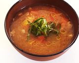 お鍋いらず♪簡単即席☆トマト味噌納豆汁作り方3写真