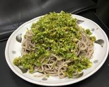 春の香り♪ふきのとう♪でお蕎麦作り方3写真