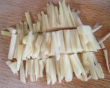 鶏ムネひき肉そぼろ　ゆでて柔らか♪生姜味作り方3写真