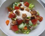 鶏むね肉と野菜のチョップドサラダ作り方6写真
