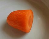 離乳食　レンジで簡単　にんじんみじん切り作り方1写真