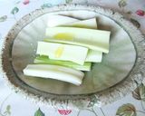 セロリのオリーブオイルかけ♪作り方3写真