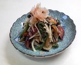 ホタルイカと山菜炒り煮にオリーブオイル作り方3写真