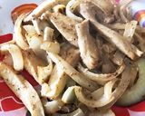 エリンギと玉ねぎのクリームチーズ炒め作り方4写真