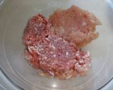 豚肉と鶏肉のつくね作り方2写真