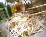 簡単☆塩もみモヤシの梅オリーブオイル和え作り方5写真
