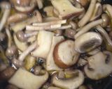 アヒージョ残りオイルできのこパスタ作り方4写真