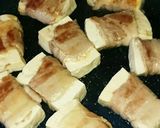 旨い(*^^*)お豆腐の豚肉巻き煮～♬作り方2写真