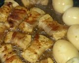 旨い(*^^*)お豆腐の豚肉巻き煮～♬作り方3写真