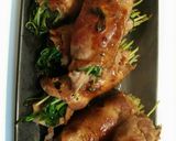 豆苗の豚肉まき♡バターポン酢たれ作り方5写真