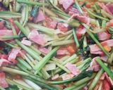 簡単！小松菜ベーコントマトのパスタ作り方5写真