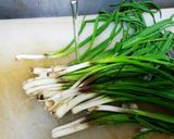 春！！あさつき、合鴨の辛子味噌和え作り方1写真