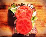 カフェ風サンドイッチ作り方3写真