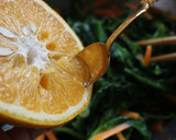 ほうれん草としらすの甘夏酢の物作り方1写真