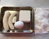 ギルトフリー！豆腐バナナのパウンドケーキ作り方1写真