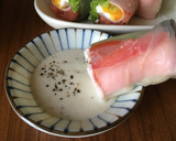 簡単巻くだけ！生春巻きでシーザーサラダ作り方6写真