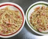 超楽々 ハムカニかま太郎のパスタめし作り方5写真