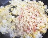超楽々 ハムカニかま太郎のパスタめし作り方8写真