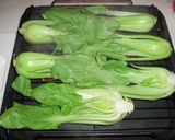 ちんげんさいのクリーム煮作り方1写真