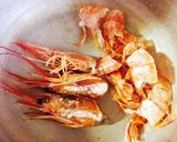 ♡海老のお味噌汁♡作り方5写真