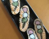 お花見にぴったり！三色だんご巻き寿司作り方6写真