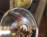 椎茸入りデミグラスハンバーグチーズがけ作り方2写真