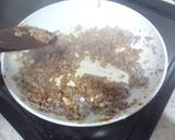 ブロッコリーのピリ辛肉味噌炒め作り方3写真