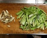 若ごぼうと牛肉の炒め煮作り方4写真